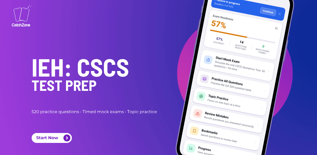 IEH: CSCS Test Prep preview